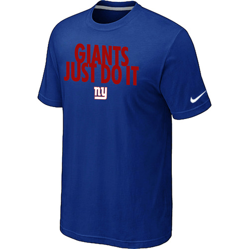 Nike New York Giants "Just Do It" NFL T-Shirt - Blue